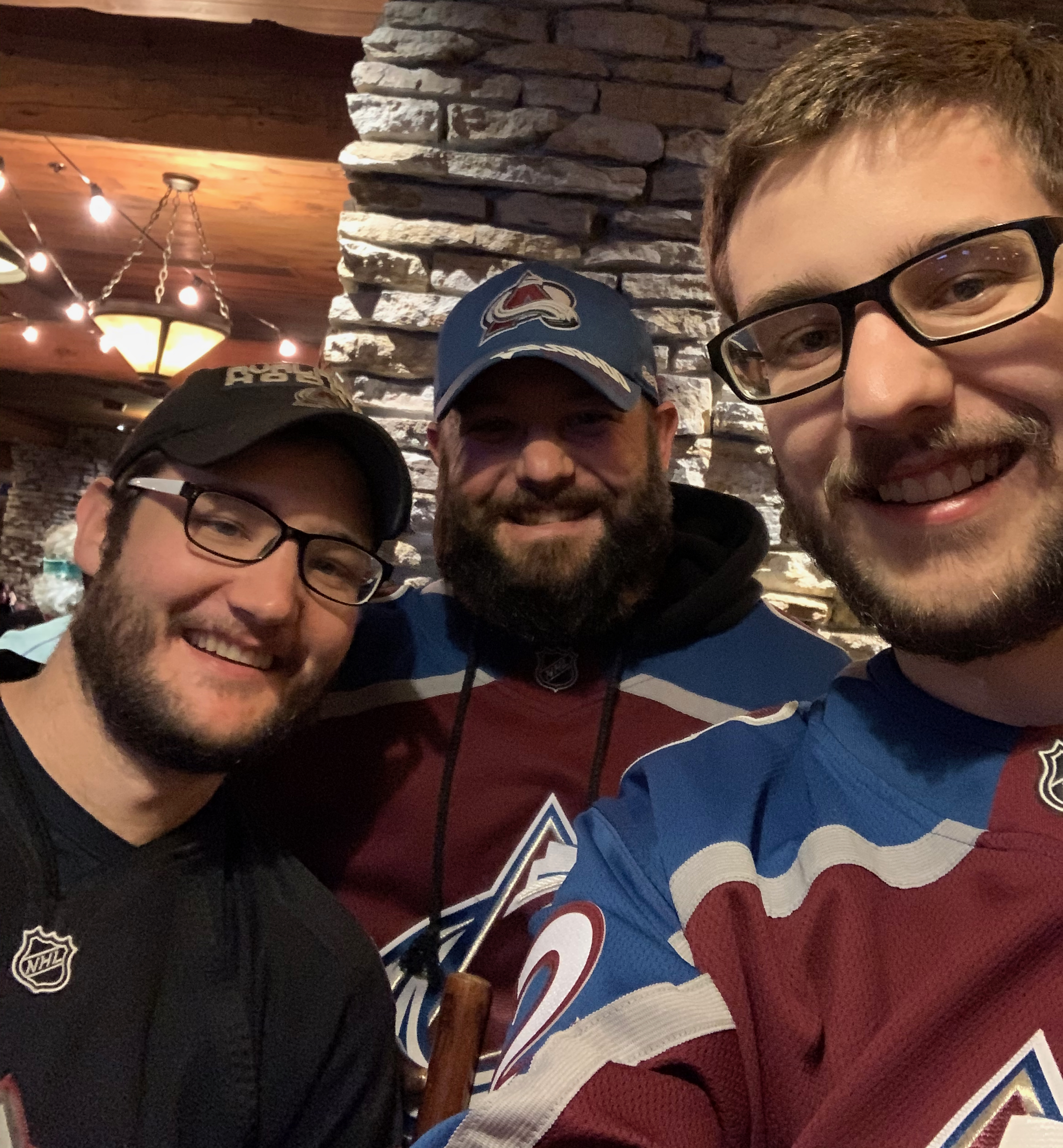 Catching an Avs Game with my Brothers